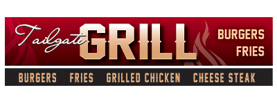 Tailgate Grill at Gillette Stadium logo.