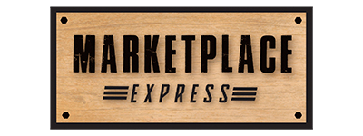 Marketplace Express at Gillette Stadium logo.