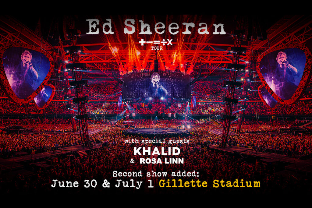 Ed Sheeran: The Mathematics Tour (Night 2) - Gillette Stadium