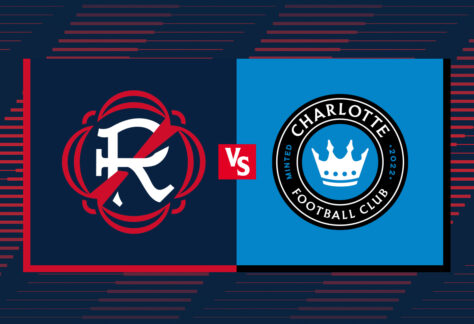 The New England Revolution vs. Charlotte FC.