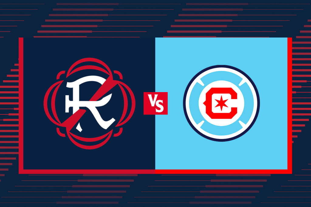 The New England Revolution vs. Chicago Fire FC.