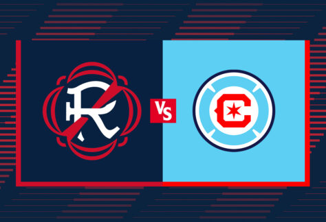 The New England Revolution vs. Chicago Fire FC.