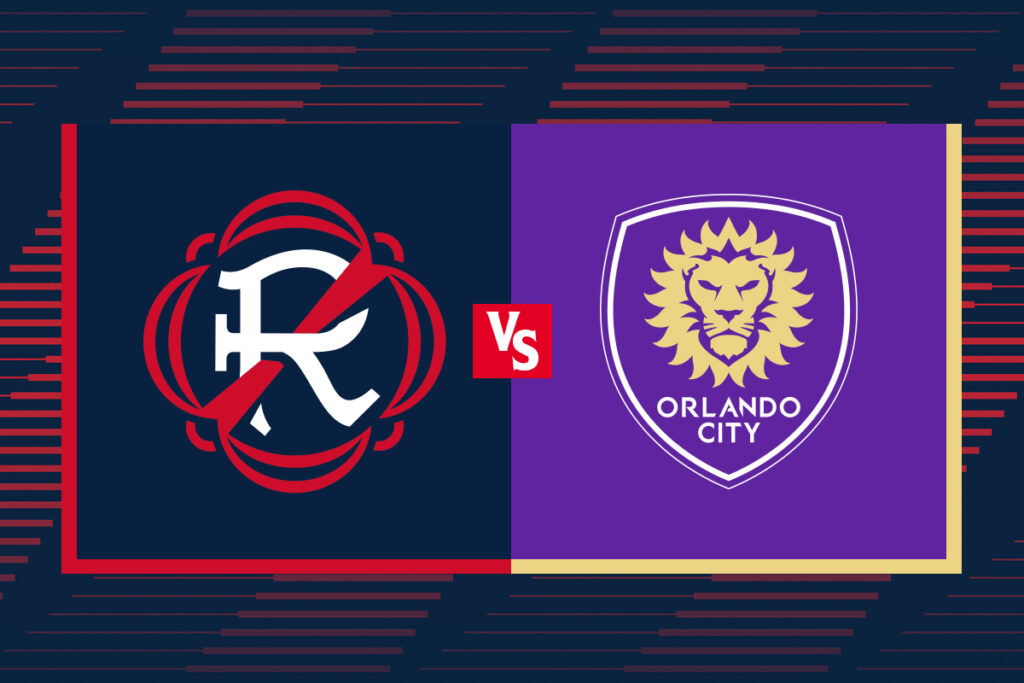 The New England Revolution vs. Orlando City.