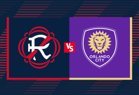 The New England Revolution vs. Orlando City.