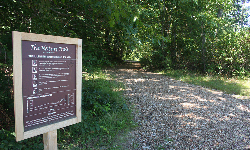 Nature trail.