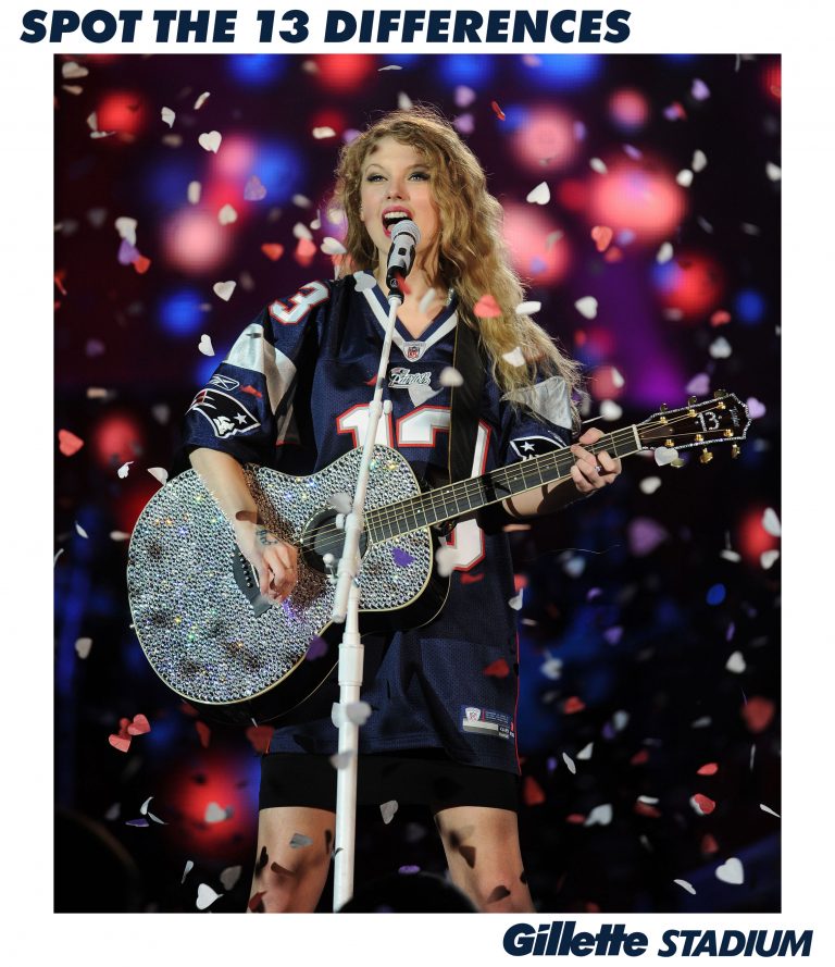 Taylor Swift spot the differences.