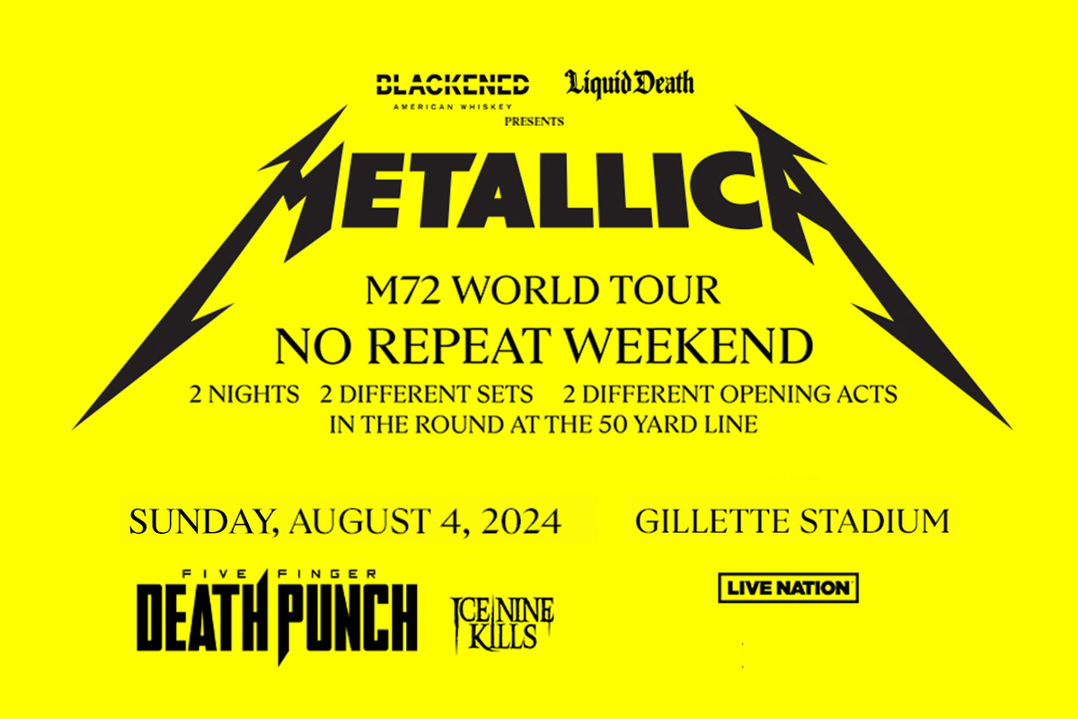 Metallica 72 Seasons Tour 2024 - Official Collectible Guitar Pick