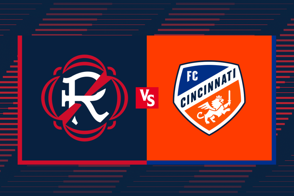 The New England Revolution vs. Cincinnati FC.