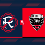 The New England Revolution vs. D.C. United.