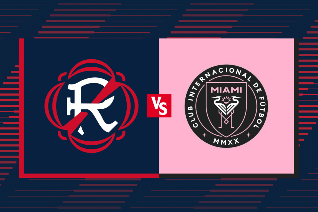 The New England Revolution vs. Inter Miami.