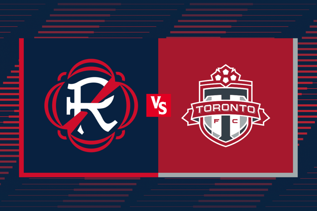 The New England Revolution vs. Toronto FC.