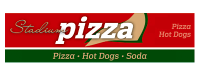 Stadium Pizza at Gillette Stadium logo.