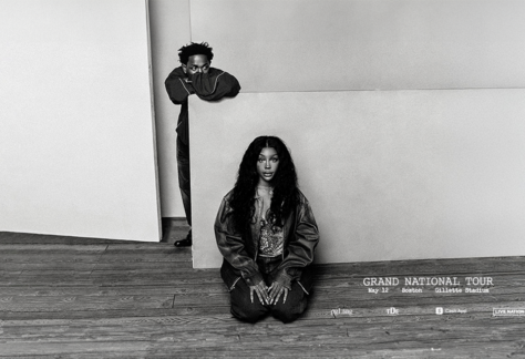 Kendrick Lamar and SZA for the Grand National Tour May 12 in Foxborough.