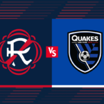 The New England Revolution vs. San Jose Earthquakes.