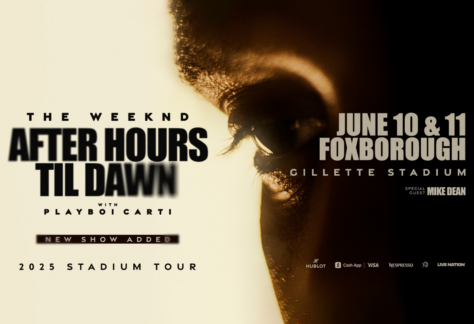 The Weeknd Tour, June 10 and 11 at Foxborough.