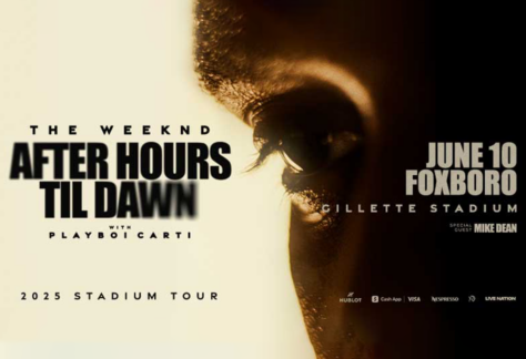 The Weeknd After Hours til Dawn tour on June 10 at Foxboro, with Playboi Carti and Mike Dean.