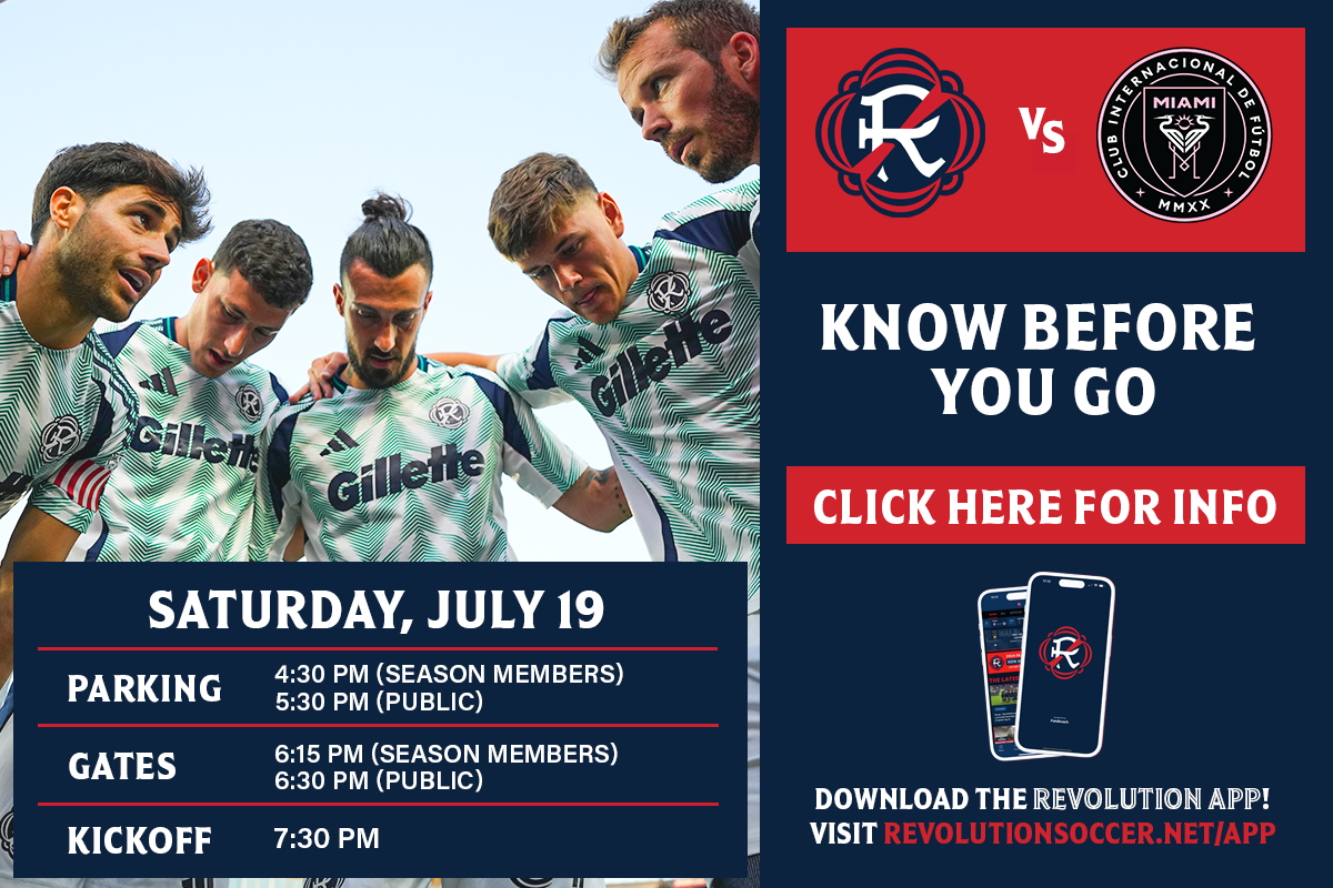 Revs Match Day
