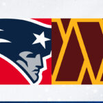 New England Patriots vs. Washington Commanders.
