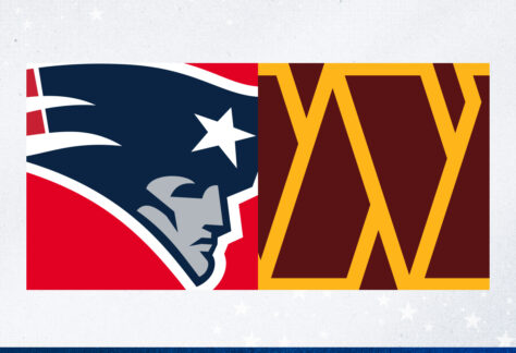 New England Patriots vs. Washington Commanders.