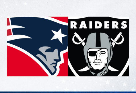 New England Patriots vs. Las Vegas Raiders.