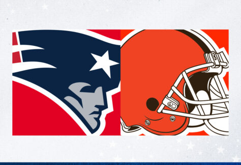 New England Patriots vs. Cleveland Browns.