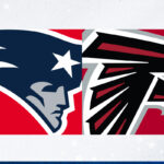 New England Patriots vs. Atlanta Falcons.