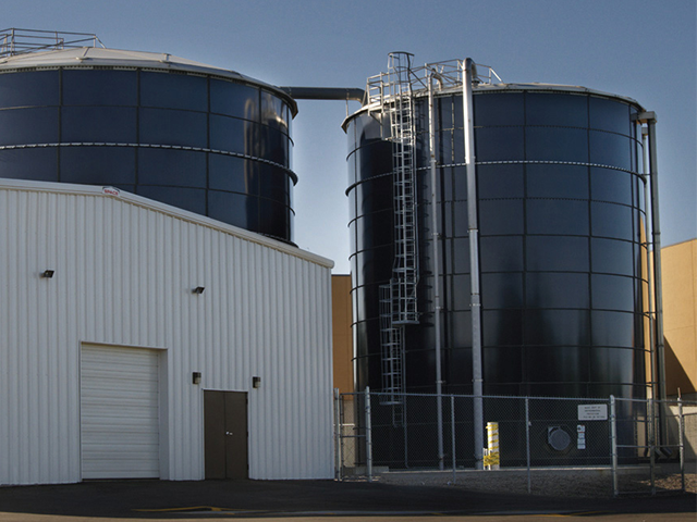 Gillette Stadium’s on-site water reuse facility
