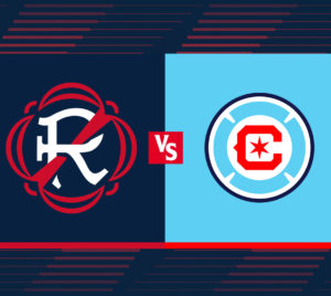 The New England Revolution vs. Chicago Fire FC.
