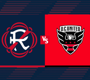 The New England Revolution vs. D.C. United.