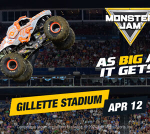 Monster Jam at Gillette Stadium on April 12, 2025.