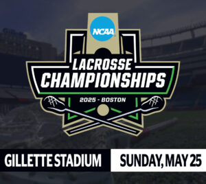 NCAA Lacrosse Championships Sunday May 25 logo.