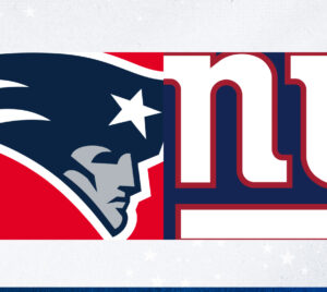 New England Patriots vs New York Giants.