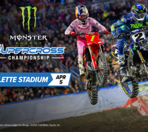 2025 Monster Energy Supercross on April 5.